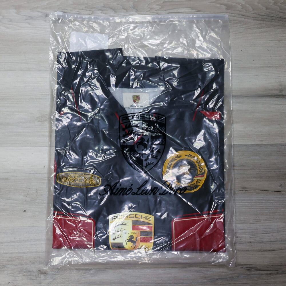 Aime Leon Dore x Porsche 993 Turbo Team Jersey Black M - Picture 7 of 8
